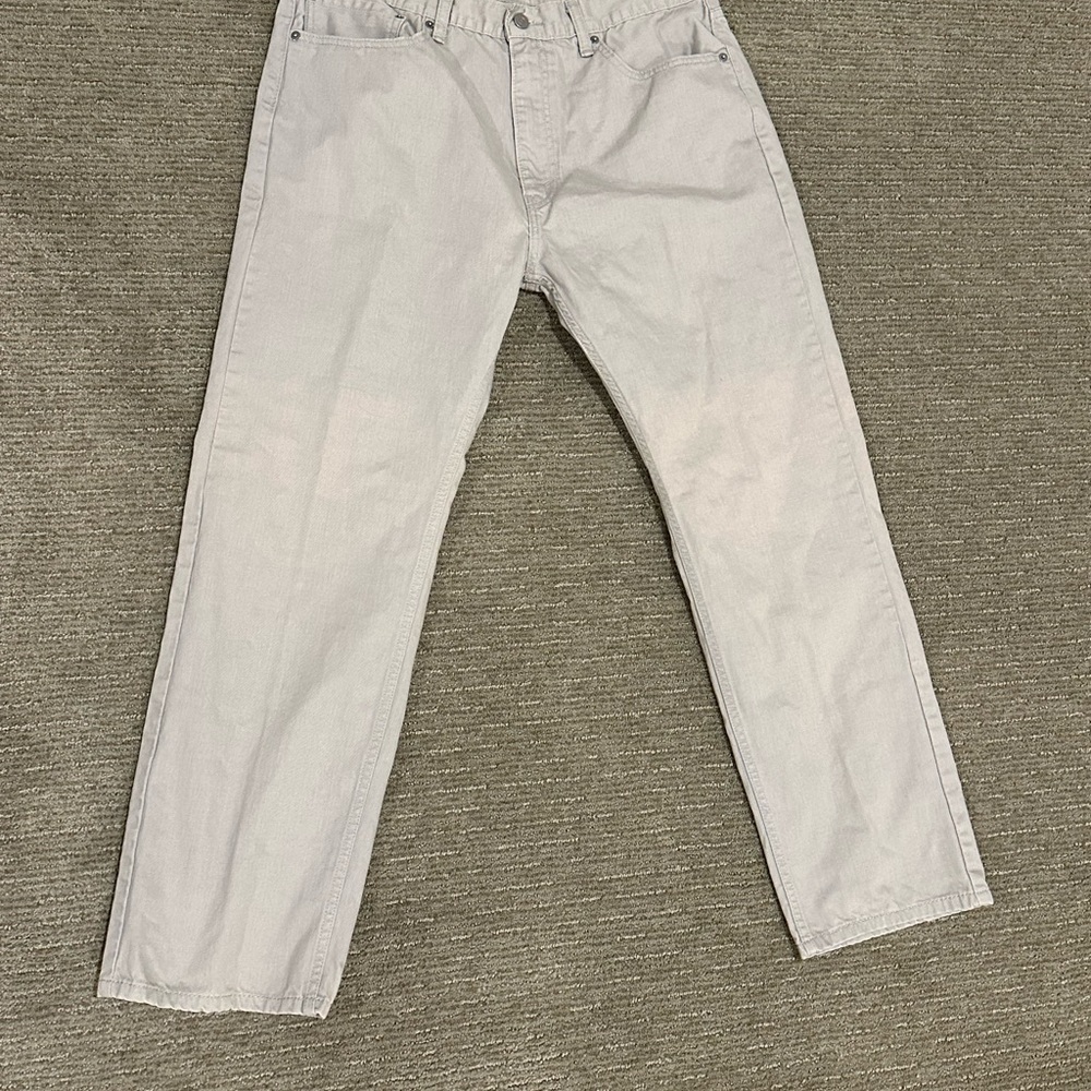 Levi's khaki 5 pocket pants